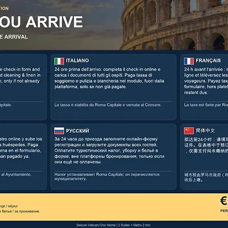 Deluxe Vatican Chic - 2min Vatican & Metro 2min - Ac, Wifi *